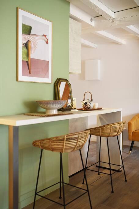 Appartement Moonrise - Plage 50M - Rue Gratuite Saint-Malo Buitenkant foto